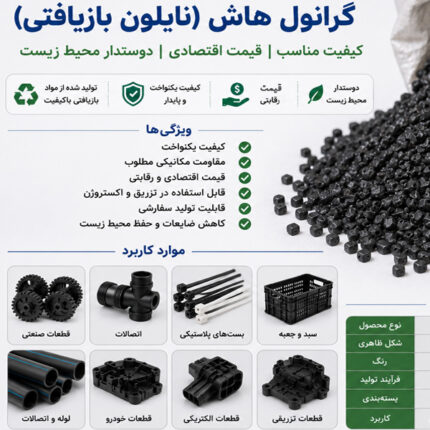 گرانول بازیافتی هاش